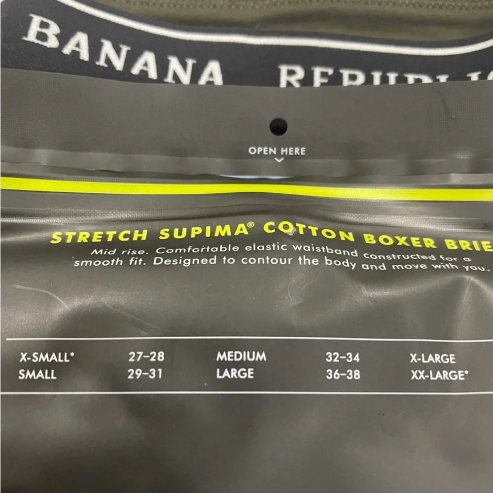 Banana Republic Olive Green Men's Boxer Briefs - Picture 3 of 4